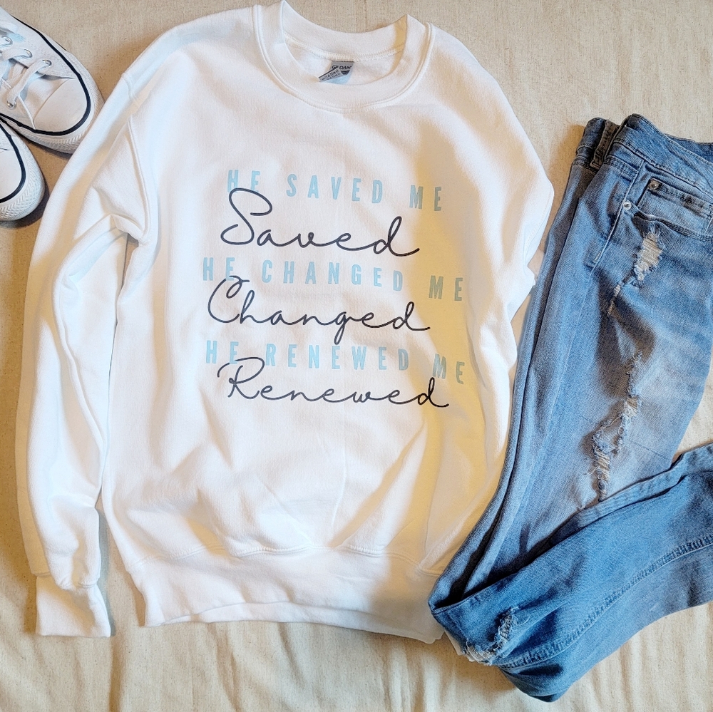 Crewneck Sweatshirt White